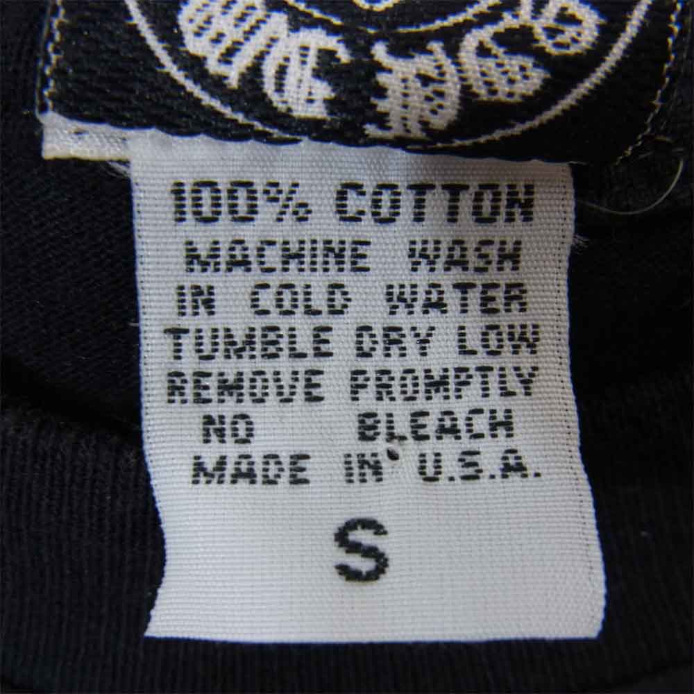 CHROME HEARTS クロムハーツ（原本無） セメタリー バックプリント 半袖 Tシャツ ブラック系 S【中古】