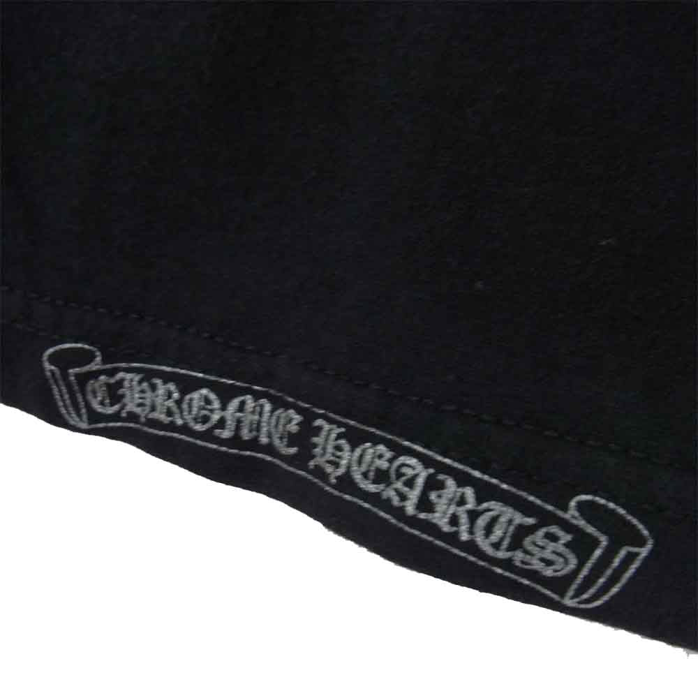 CHROME HEARTS クロムハーツ（原本無） セメタリー バックプリント 半袖 Tシャツ ブラック系 S【中古】