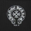 CHROME HEARTS クロムハーツ（原本無） 001-067891 国内正規品 サーマル ワッフル プルオーバー パーカー ブラック系 S【中古】