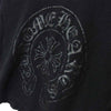 CHROME HEARTS クロムハーツ（原本無） 001-067891 国内正規品 サーマル ワッフル プルオーバー パーカー ブラック系 S【中古】
