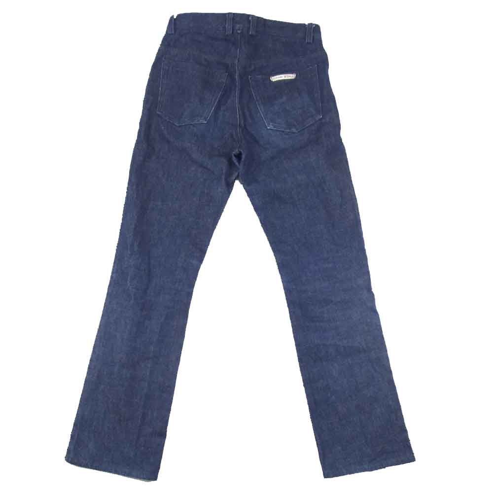 CHROME HEARTS クロムハーツ（原本無） ホースシュー ボタンフライ デニム パンツ インディゴブルー系【中古】