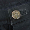 CHROME HEARTS クロムハーツ（原本無） ホースシューボタン ファティーグ ハーフ カーゴ パンツ ブラック系【中古】