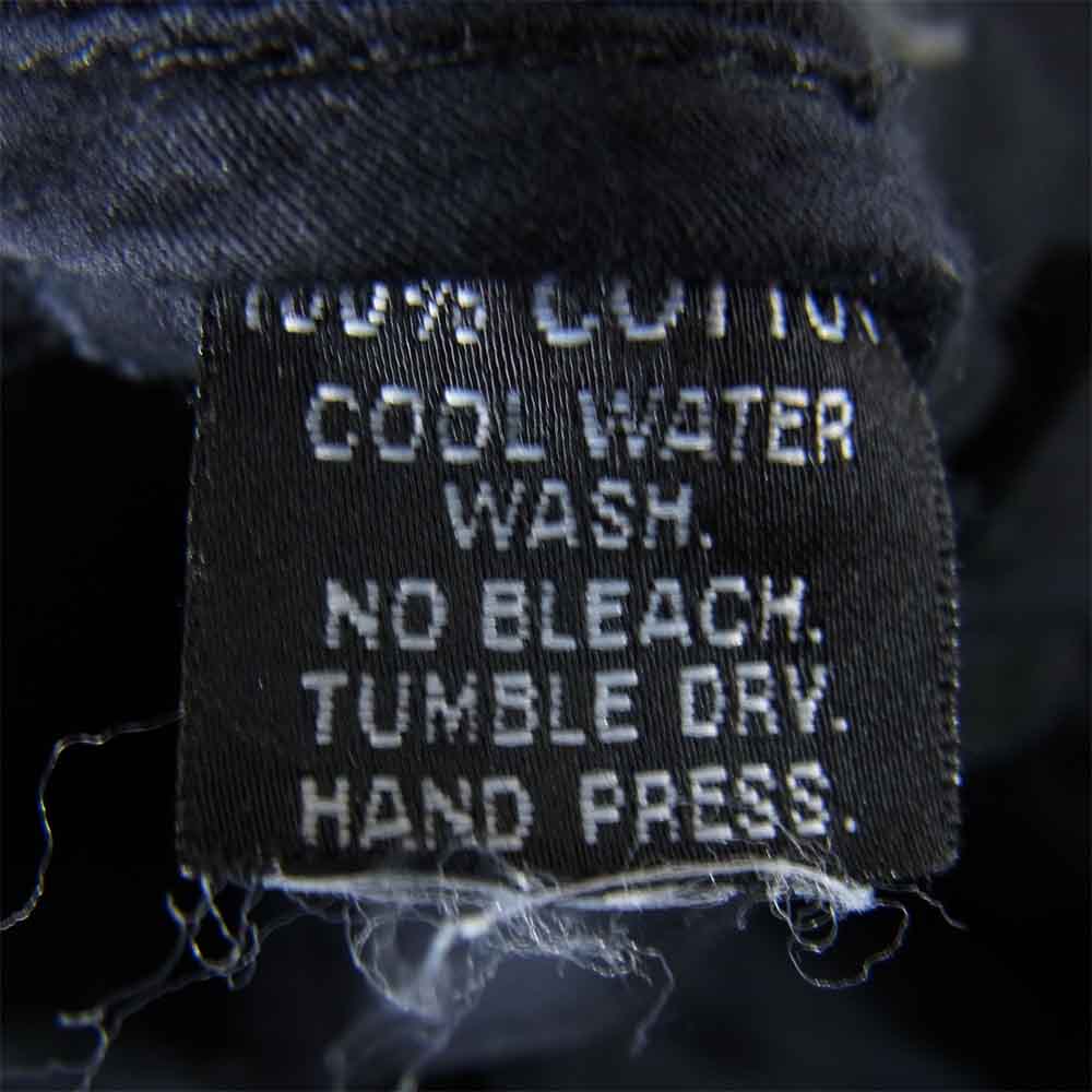 CHROME HEARTS クロムハーツ（原本無） ホースシューボタン ファティーグ ハーフ カーゴ パンツ ブラック系【中古】