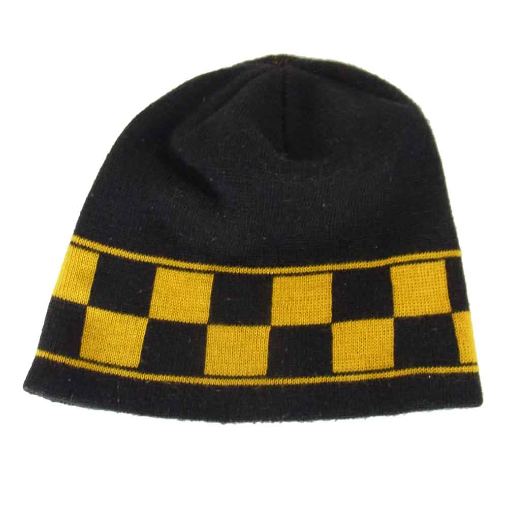 The REAL McCOY'S ザリアルマッコイズ BUCO ブコ LOGO KNIT CAP ニットキャップ ビーニー ブラック系【中古】