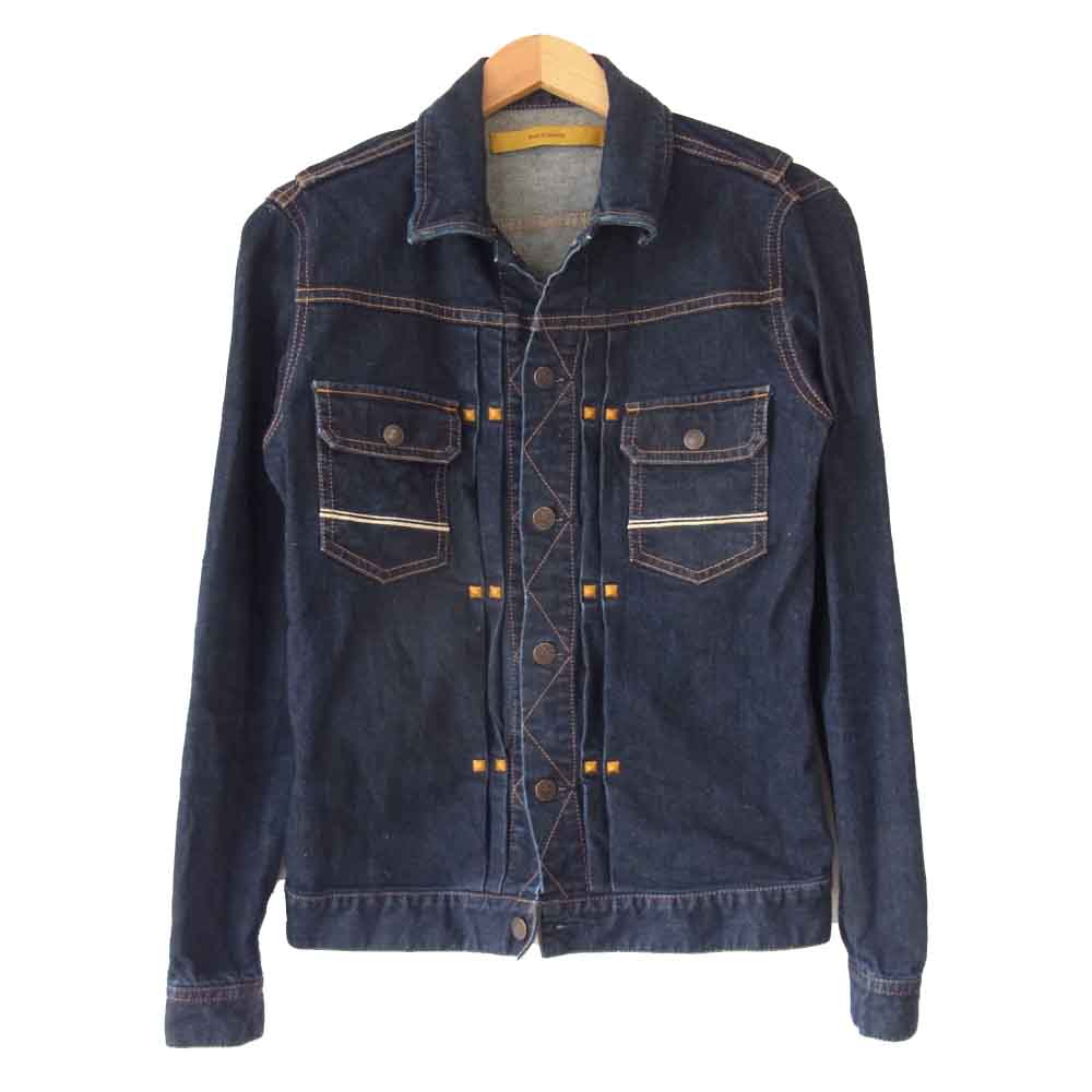 BACKBONE バックボーン BB16FW-DB10 DDNIM JACKET デニム ジャケット インディゴブルー系 S【美品】【中古】