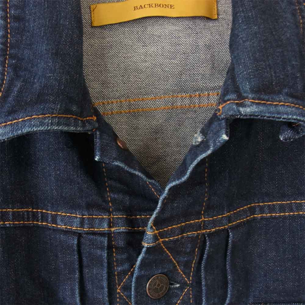 BACKBONE バックボーン BB16FW-DB10 DDNIM JACKET デニム ジャケット インディゴブルー系 S【美品】【中古】