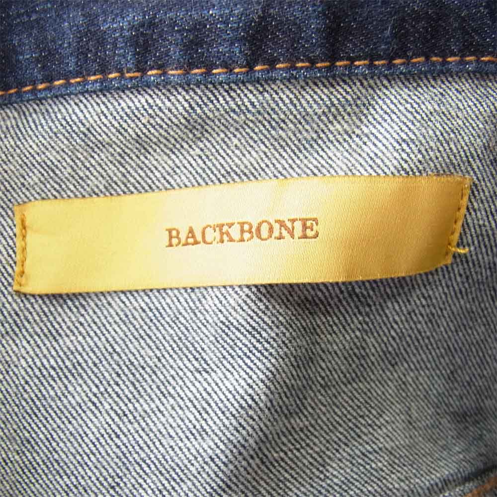 BACKBONE バックボーン BB16FW-DB10 DDNIM JACKET デニム ジャケット インディゴブルー系 S【美品】【中古】