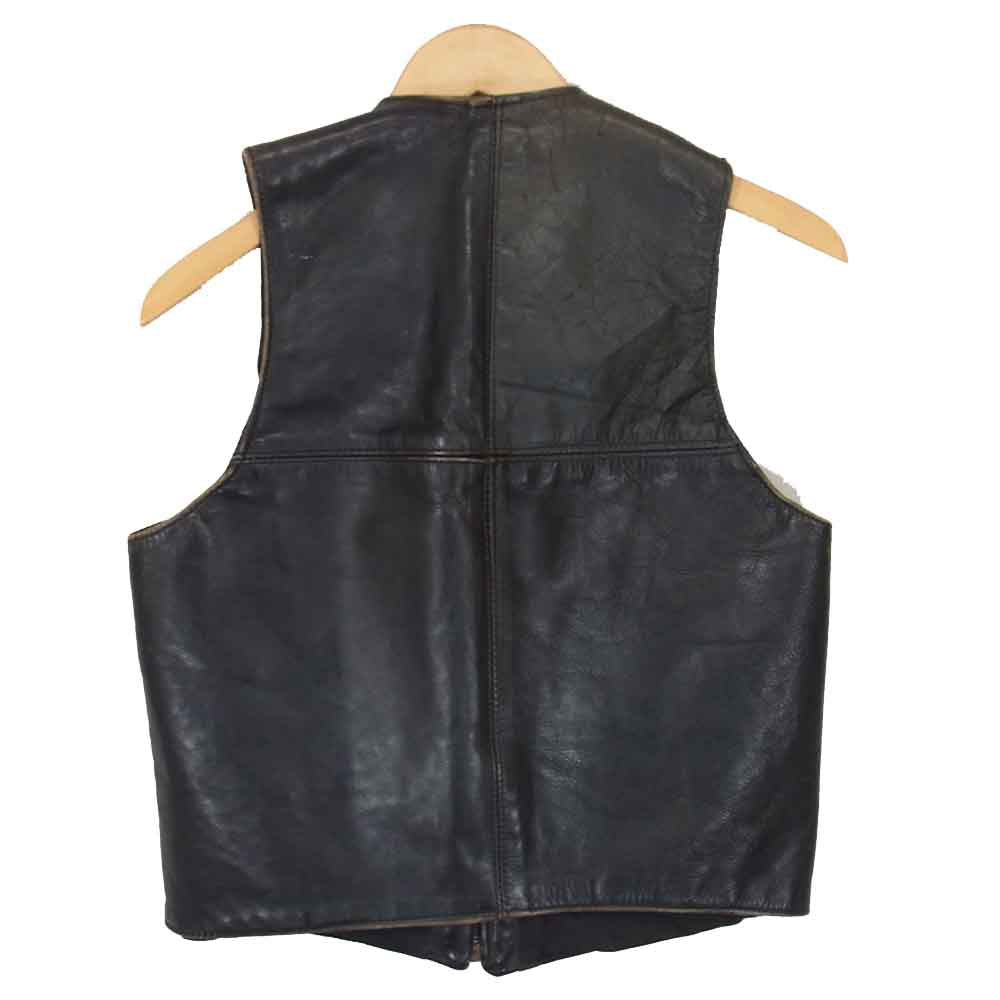 The Transatlantic Clothing 本革ベスト Yahoo!オークション - 70s The Transatlantic Clothing Company レザー