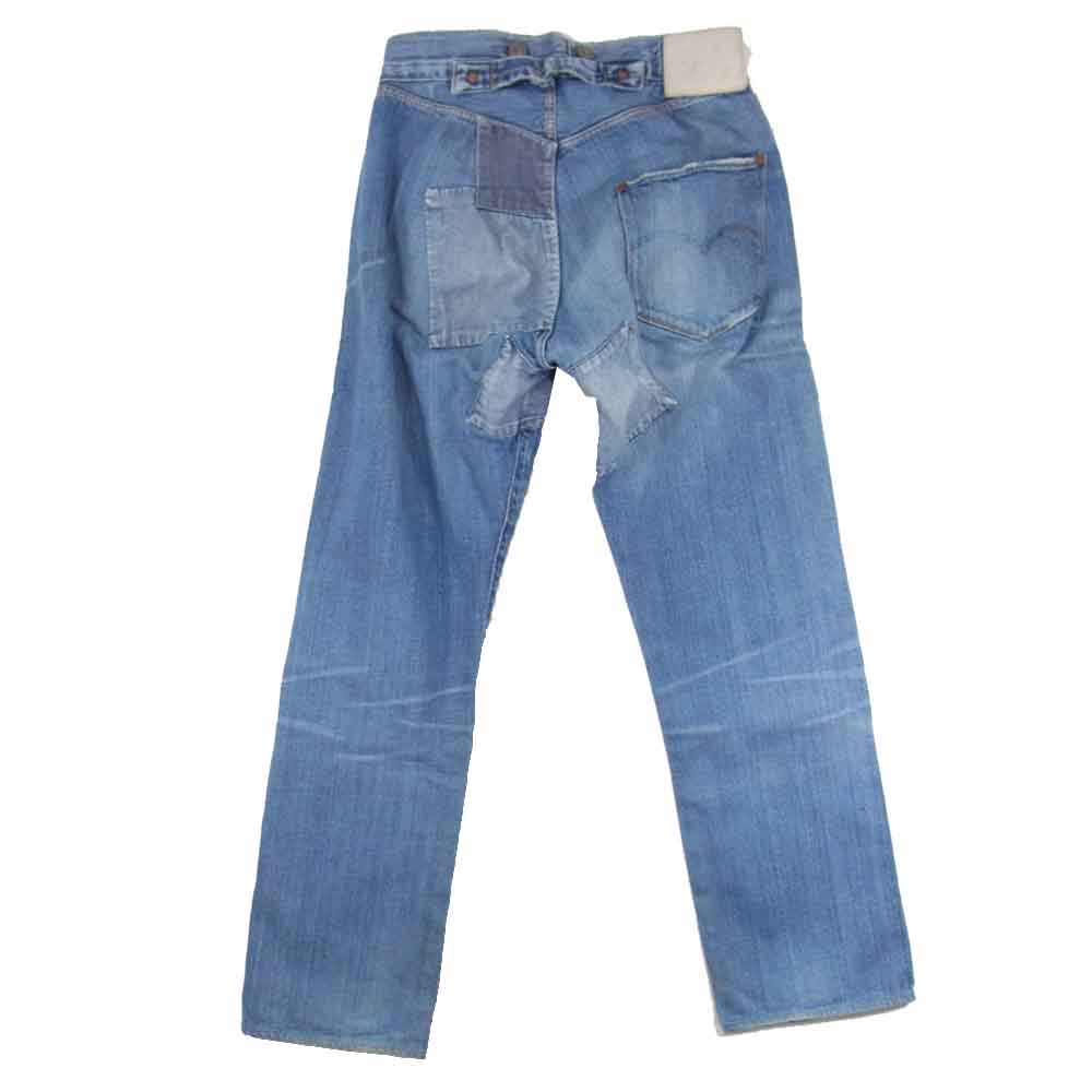 Levi's リーバイス 125-0025 バレンシア製 501xx 1873モデル リメイク加工 デニムパンツ インディゴブルー系 30【中古】