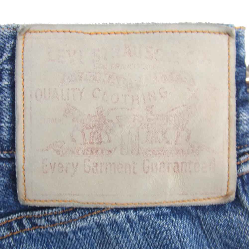 Levi's リーバイス 125-0025 バレンシア製 501xx 1873モデル リメイク加工 デニムパンツ インディゴブルー系 30【中古】