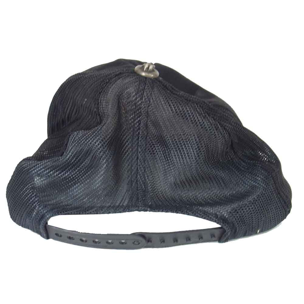 CHROME HEARTS クロムハーツ（原本無） ローリングストーンズ リップ&タン トラッカーキャップ メッシュキャップ  ブラック系【中古】
