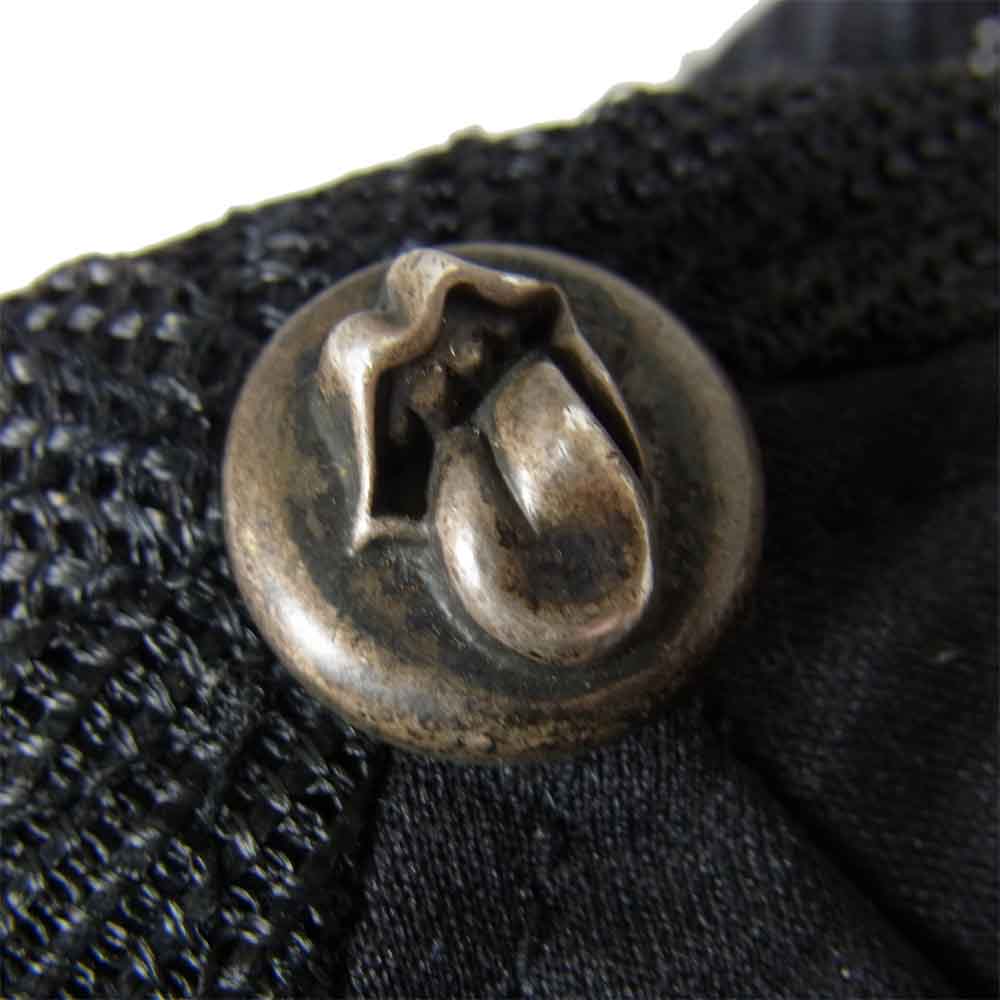 CHROME HEARTS クロムハーツ（原本無） ローリングストーンズ リップ&タン トラッカーキャップ メッシュキャップ  ブラック系【中古】