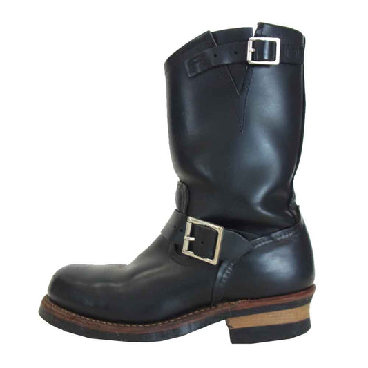 RED WING レッドウィング 2268 ENGINEER STEEL TOE エンジニア ブーツ  ブラック系 US 7【中古】