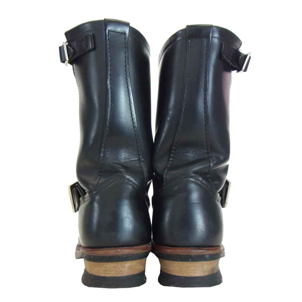 RED WING レッドウィング 2268 ENGINEER STEEL TOE エンジニア ブーツ  ブラック系 US 7【中古】