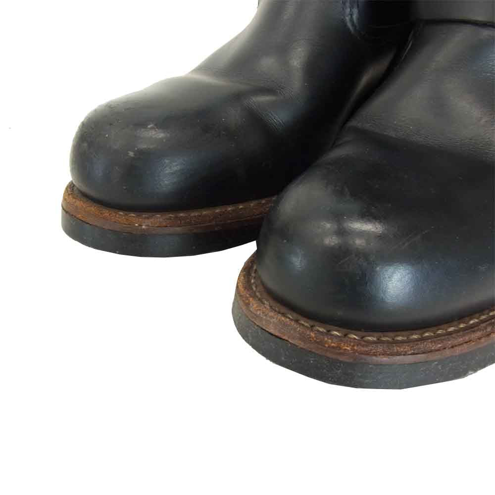 RED WING レッドウィング 2268 ENGINEER STEEL TOE エンジニア ブーツ  ブラック系 US 7【中古】