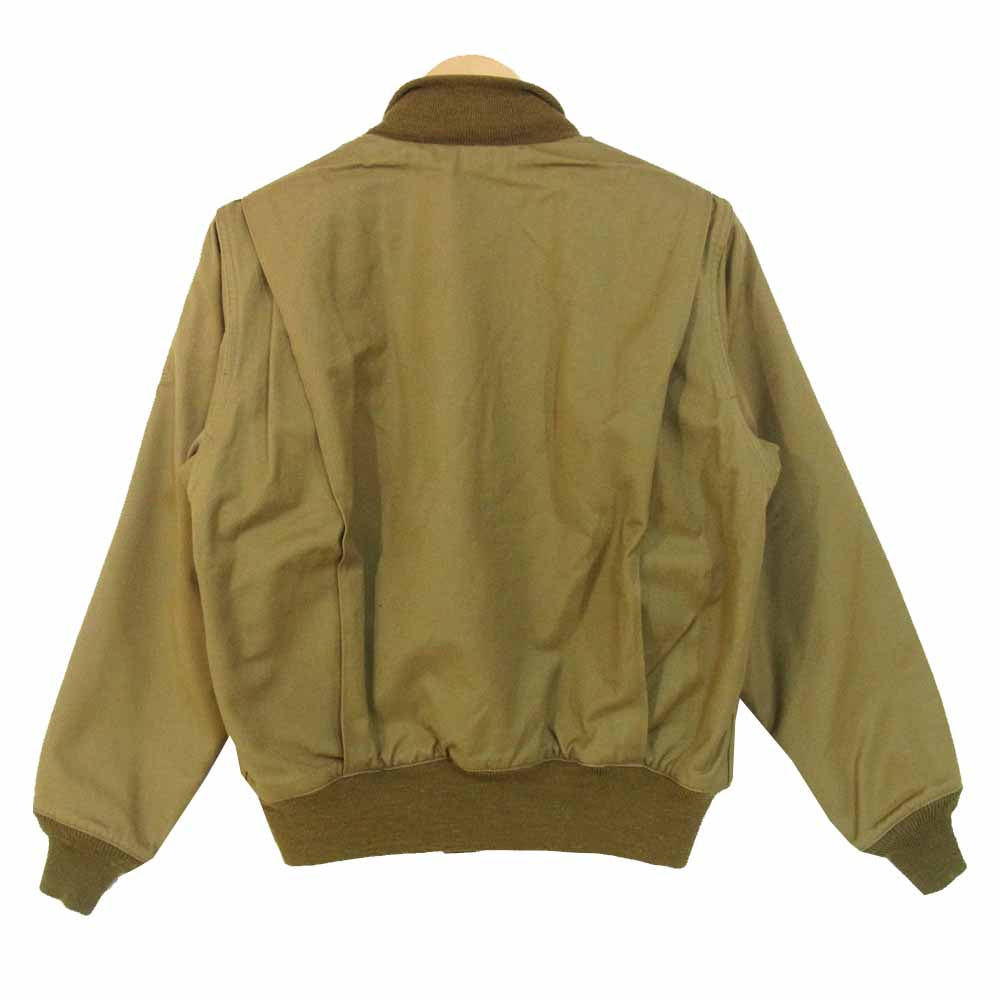 The REAL McCOY'S ザリアルマッコイズ w669-qm-16393 タンカースジャケット カーキ系 S【美品】【中古】