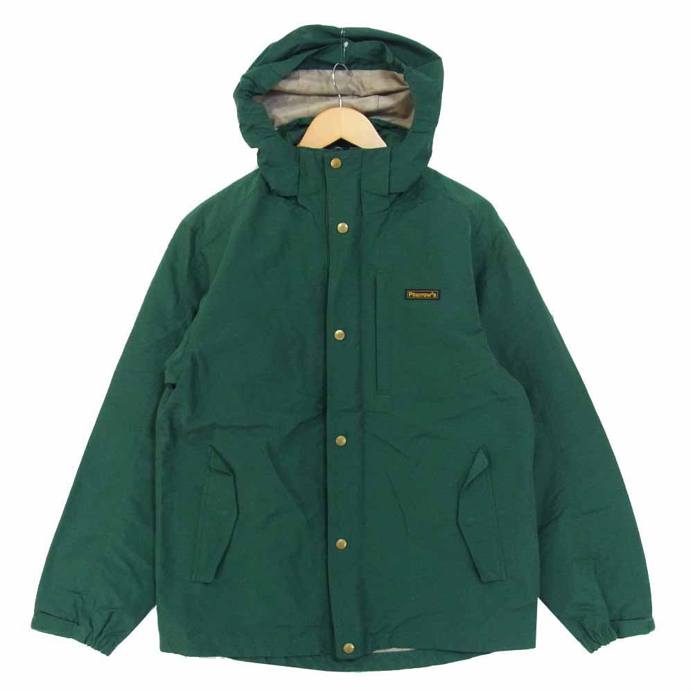 Pherrow's フェローズ マウンテン パーカー グリーン系 XL【中古】