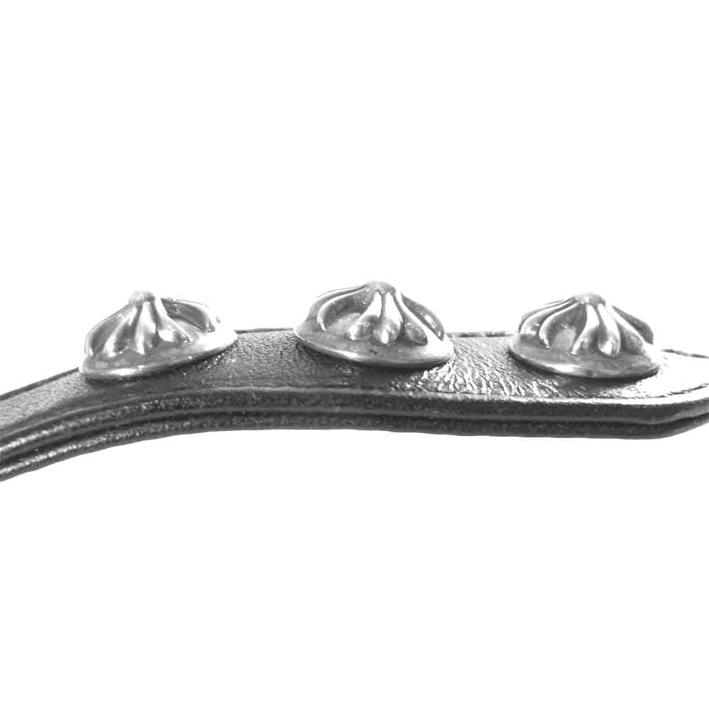 CHROME HEARTS クロムハーツ（原本無） 3BTN 2SNP 3ボタン2スナップ クロスボール ブラック系【中古】