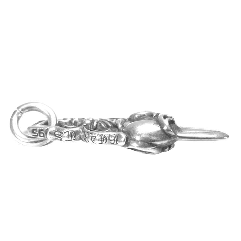 CHROME HEARTS クロムハーツ（原本有） DAGGER HEART ダガーハートペンダント シルバー系【中古】