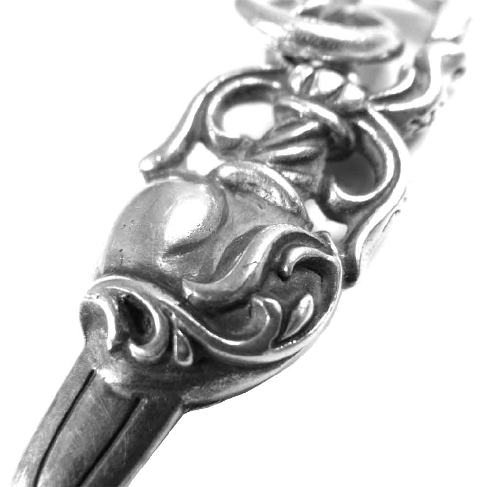 CHROME HEARTS クロムハーツ（原本有） DAGGER HEART ダガーハートペンダント シルバー系【中古】