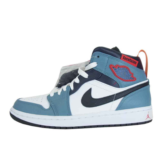 NIKE ナイキ CU2802-100 AIR JORDAN 1 MID SE FRLS APLA エアジョーダン 1 ミッド フィアレス ライトブルー系 26.5【新古品】【未使用】【中古】
