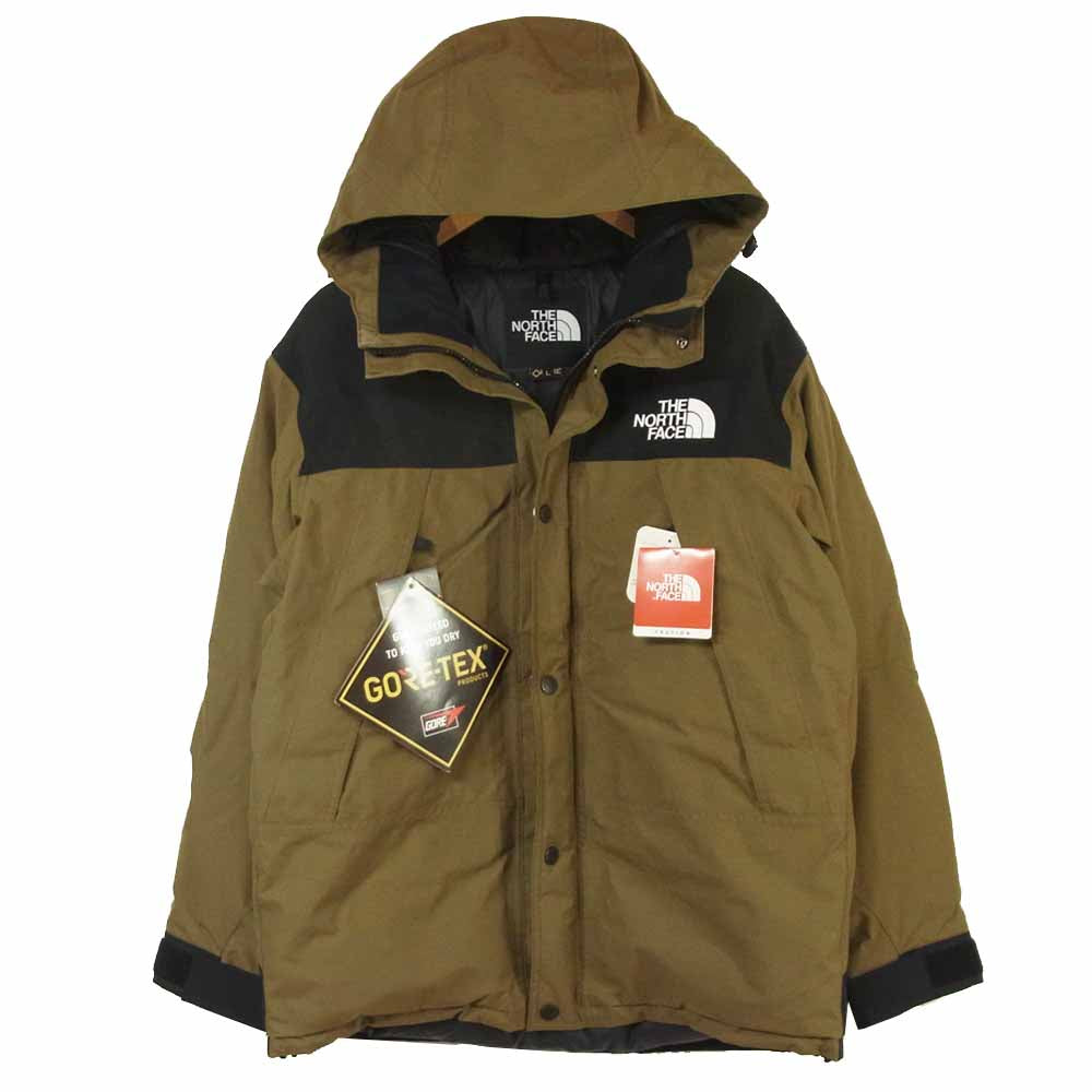 THE NORTH FACE ノースフェイス ND91837 Mountain Down Jacket マウンテン ダウン ジャケット BE ビーチ グリーン【美品】【中古】