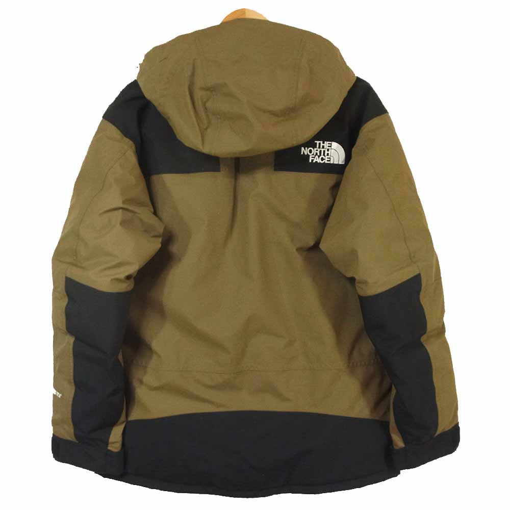 THE NORTH FACE ノースフェイス ND91837 Mountain Down Jacket マウンテン ダウン ジャケット BE ビーチ グリーン【美品】【中古】