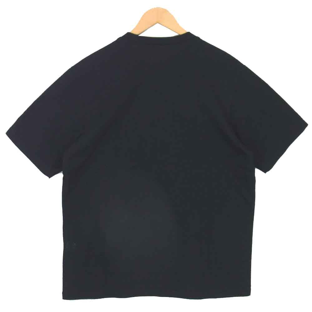 Supreme シュプリーム 20SS Cotton Mesh Gradient Logo S/S Top グラディエント ロゴ 半袖Tシャツ ブラック系 レッド系 M【中古】