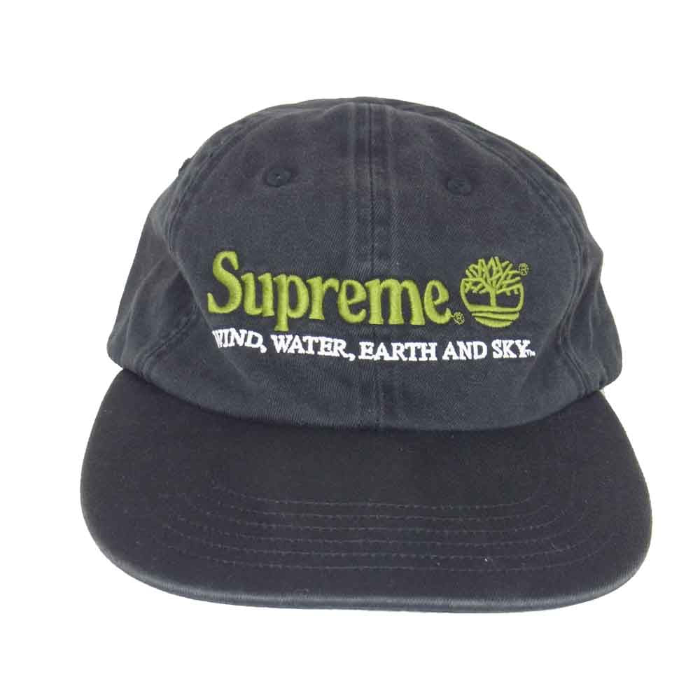 Supreme シュプリーム 20SS × ティンバーランド Timberland 6-PANEL CAP 6パネル キャップ ブラック系【中古】