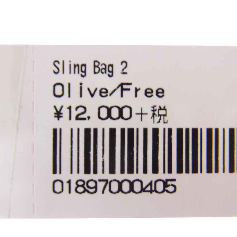 Supreme シュプリーム 20AW Sling Bag スリングバッグ グリーン系【極上美品】【中古】