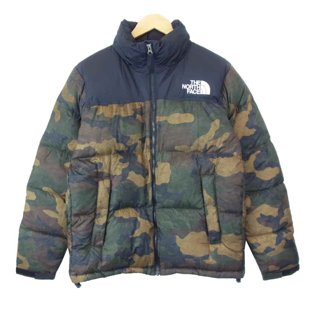THE NORTH FACE ノースフェイス ND91842 Novelty Nuptse Jacket ノベルティーヌプシジャケット ダークフェイドウッドランド L【新古品】【未使用】【中古】