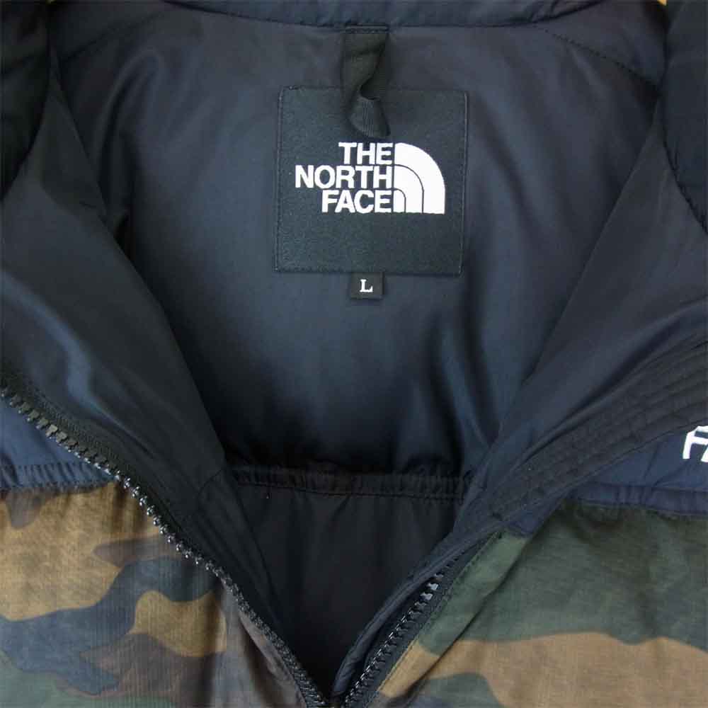 THE NORTH FACE ノースフェイス ND91842 Novelty Nuptse Jacket ノベルティーヌプシジャケット ダークフェイドウッドランド L【新古品】【未使用】【中古】
