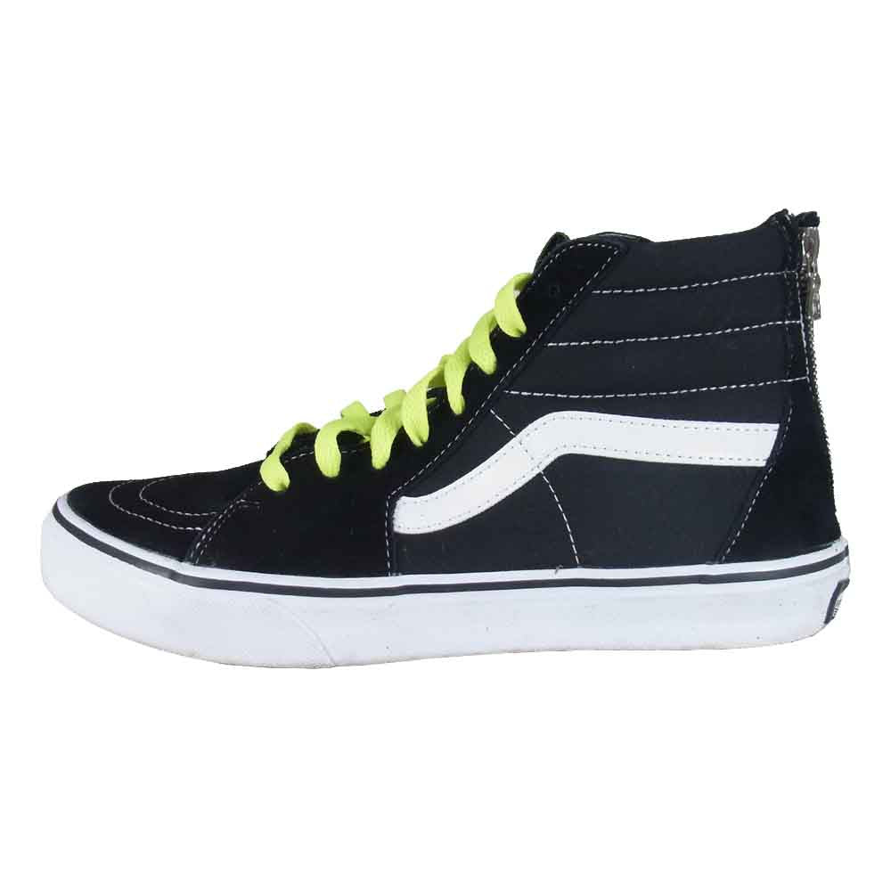 VANS バンズ 19ss V38CF　 × SOPHNET ソフネット SK8-HI スケートハイ バックジップ スケハイ スニーカー ブラック系 US7H【中古】