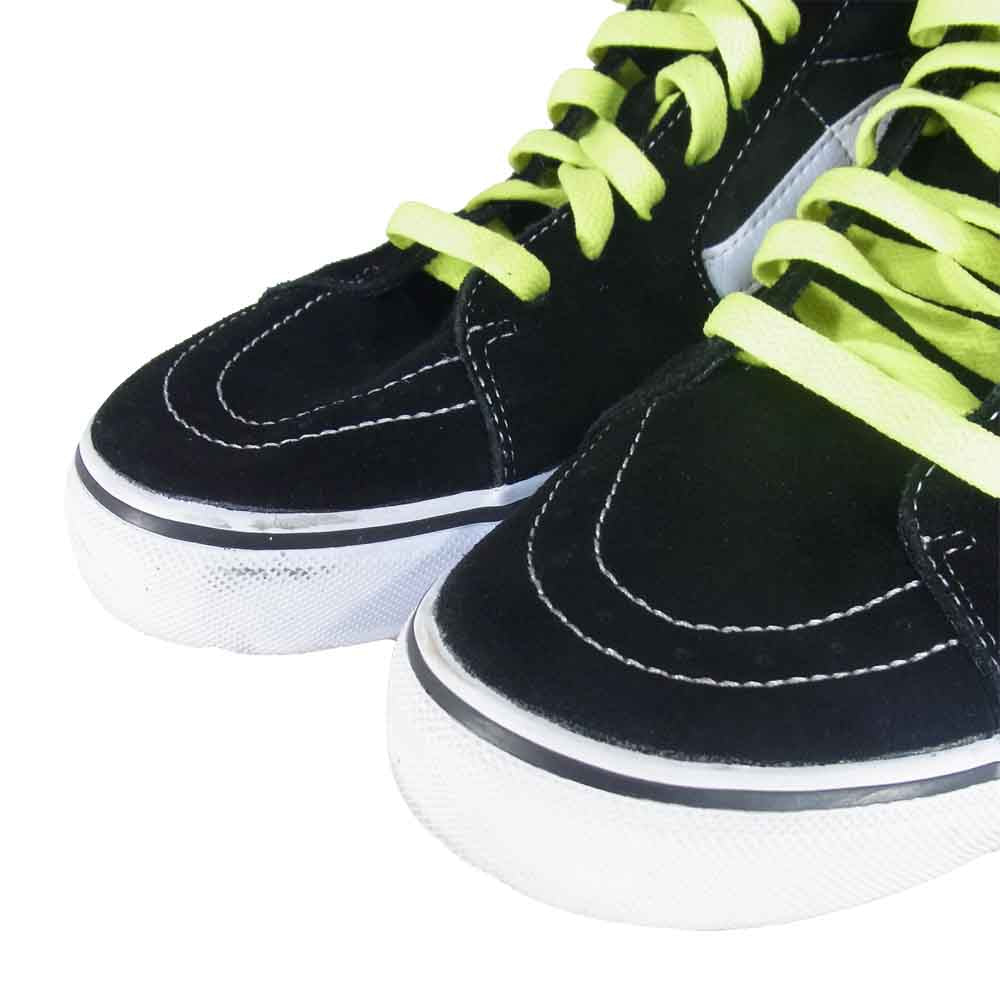 VANS バンズ 19ss V38CF　 × SOPHNET ソフネット SK8-HI スケートハイ バックジップ スケハイ スニーカー ブラック系 US7H【中古】