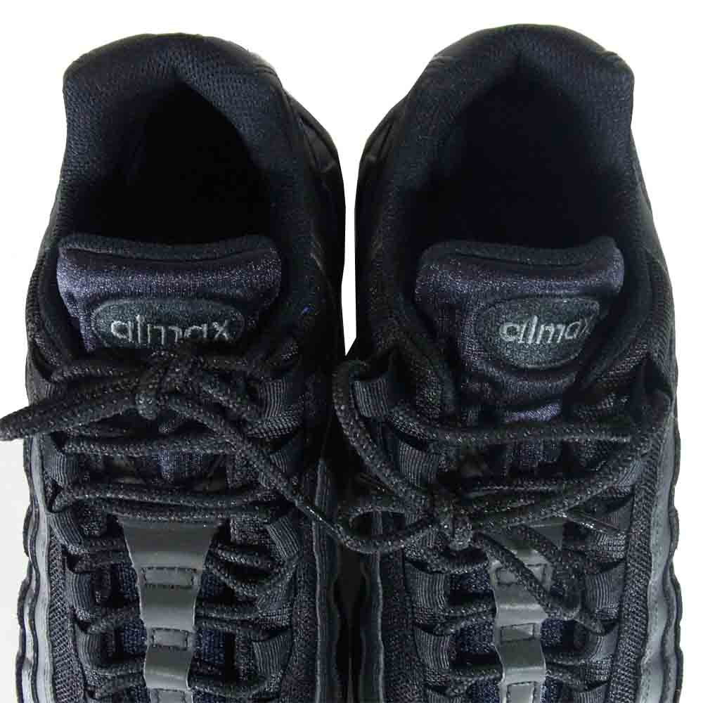 NIKE ナイキ cl3705-001 AIR MAX 95 エアマックス 95 ESSENTIAL エッセンシャル スニーカー ブラック系 US8【中古】