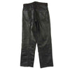 schott ショット IDEAL ジップ レザー パンツ アメリカ製 ブラック系 30【中古】