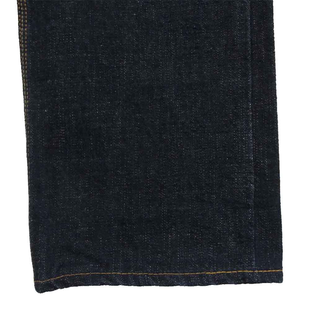 トロフィークロージング W KNEE DIRT DENIM ダブルニー デニム パンツ インディゴブルー系 28【中古】
