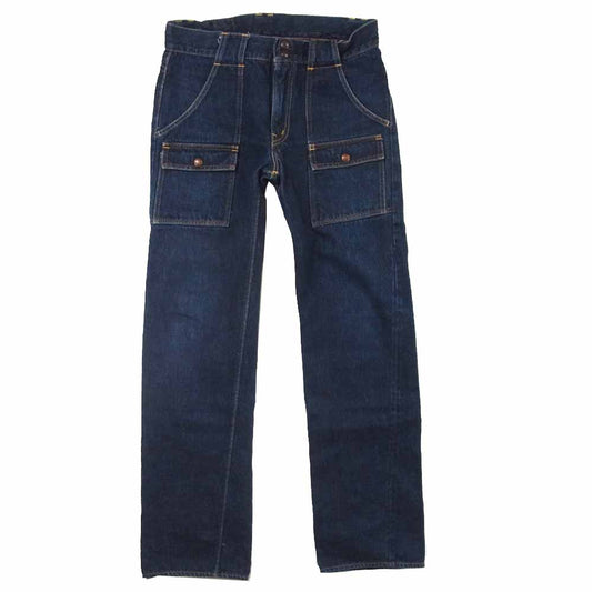 FULLCOUNT フルカウント 1246 デニム ブッシュ パンツ コットン 日本製 インディゴブルー系 31【中古】