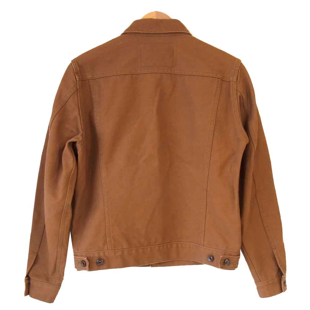 IRON HEART アイアンハート IHJ-46  17oz ヘビー ダック トラッカー ジャケット ブラウン系 38【中古】