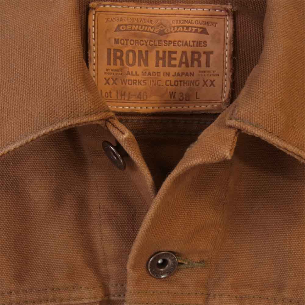 IRON HEART アイアンハート IHJ-46 17oz ヘビー ダック トラッカー