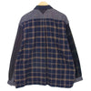 WHITE MOUNTAINEERING ホワイトマウンテニアリング 20AW WM2073115 CONTRASTED BIG CHECK SHIRT コントラステッド ビッグ チェックシャツ ネイビー系 3【美品】【中古】