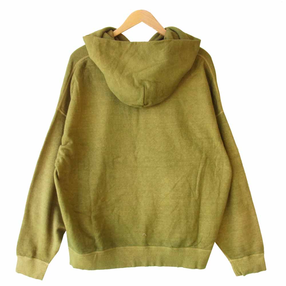 VISVIM ビズビム 012020510012 AMPLUS HOODIE PO USED加工 プルオーバー パーカー カーキ系 4【新古品】【未使用】【中古】