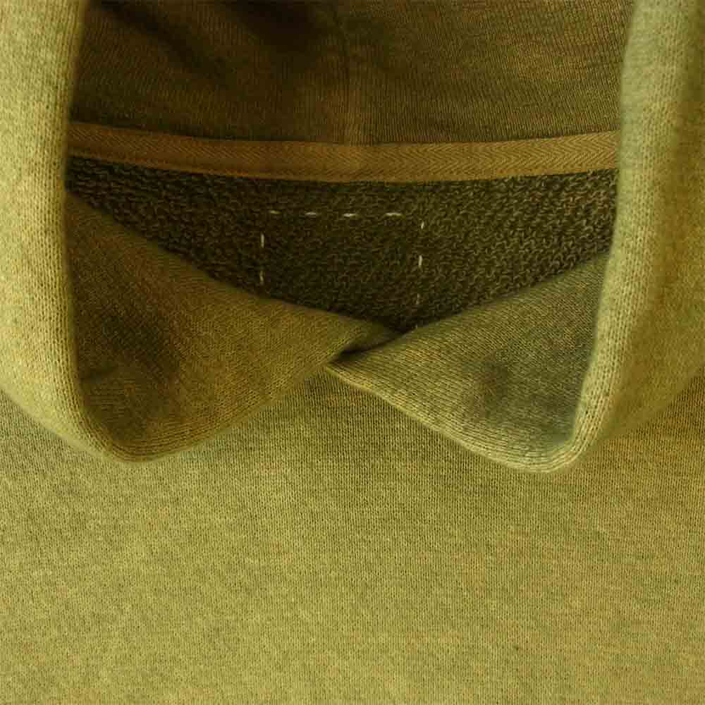 VISVIM ビズビム 012020510012 AMPLUS HOODIE PO USED加工 プルオーバー パーカー カーキ系 4【新古品】【未使用】【中古】