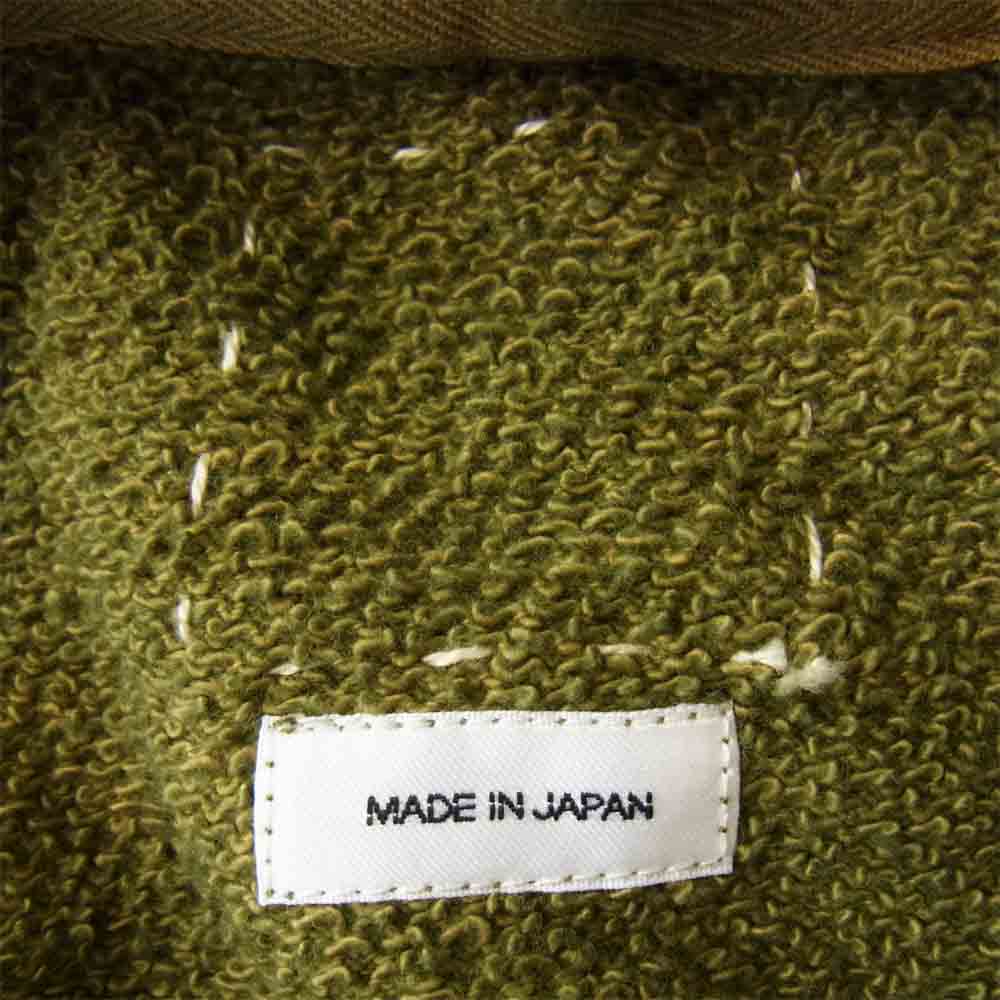 VISVIM ビズビム 012020510012 AMPLUS HOODIE PO USED加工 プルオーバー パーカー カーキ系 4【新古品】【未使用】【中古】