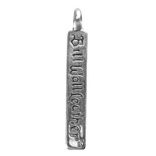BILL WALL LEATHER ビルウォールレザー ロゴ スティック チャーム シルバー系【中古】