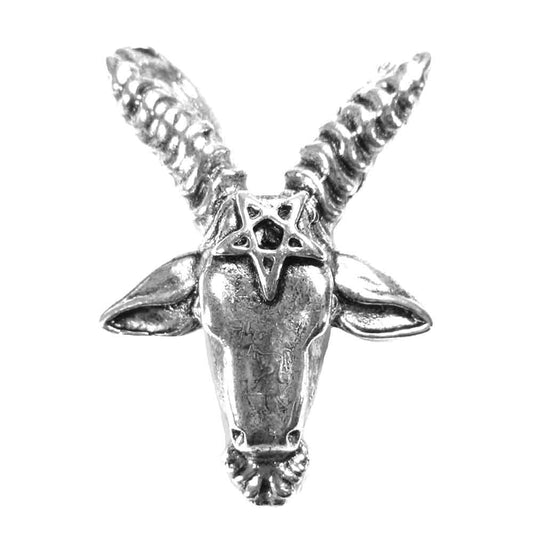 ALEX STREETER アレックスストリーター Goathead Pendant ゴートヘッド ペンダント シルバー系【中古】