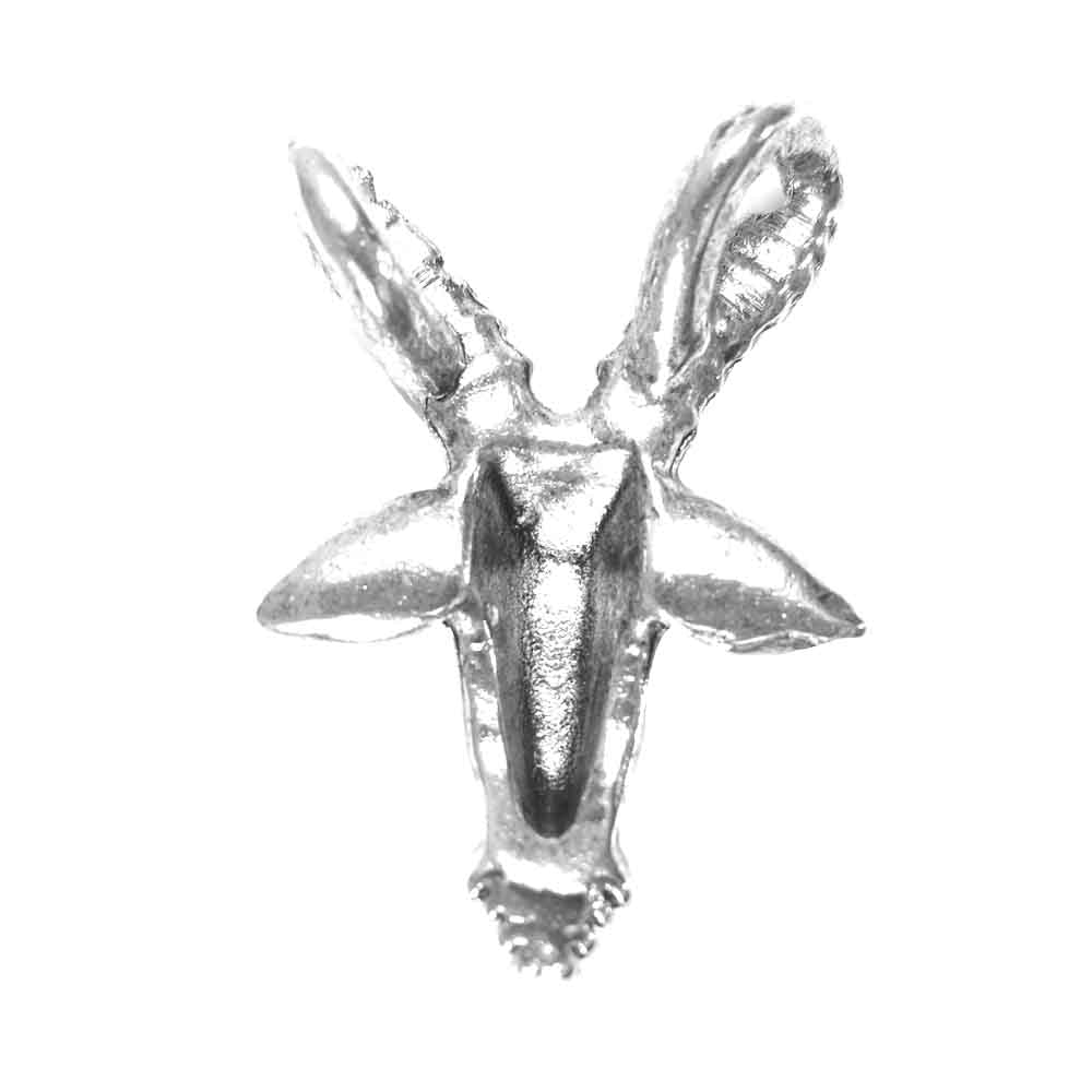 ALEX STREETER アレックスストリーター Goathead Pendant ゴートヘッド ペンダント シルバー系【中古】