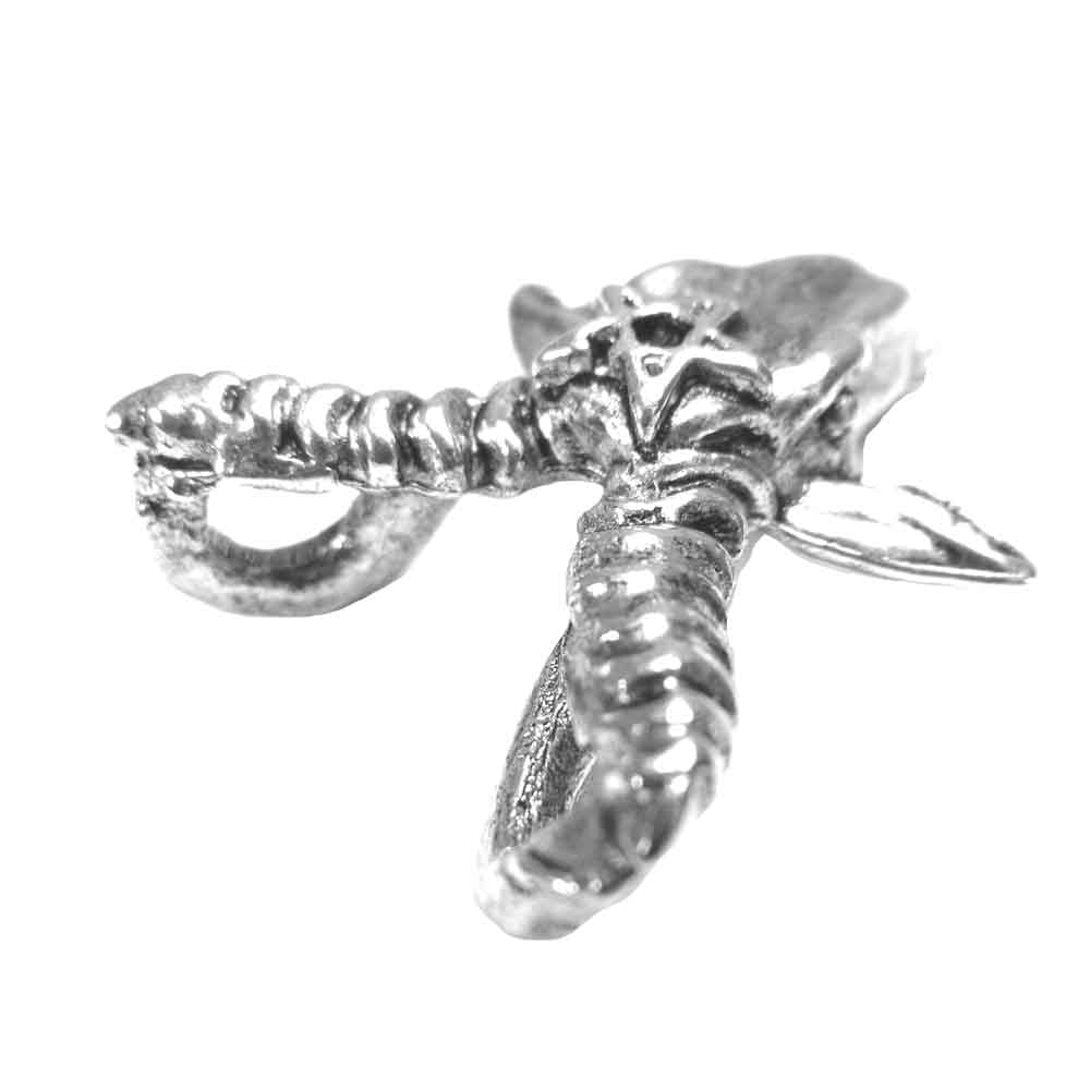 ALEX STREETER アレックスストリーター Goathead Pendant ゴートヘッド ペンダント シルバー系【中古】