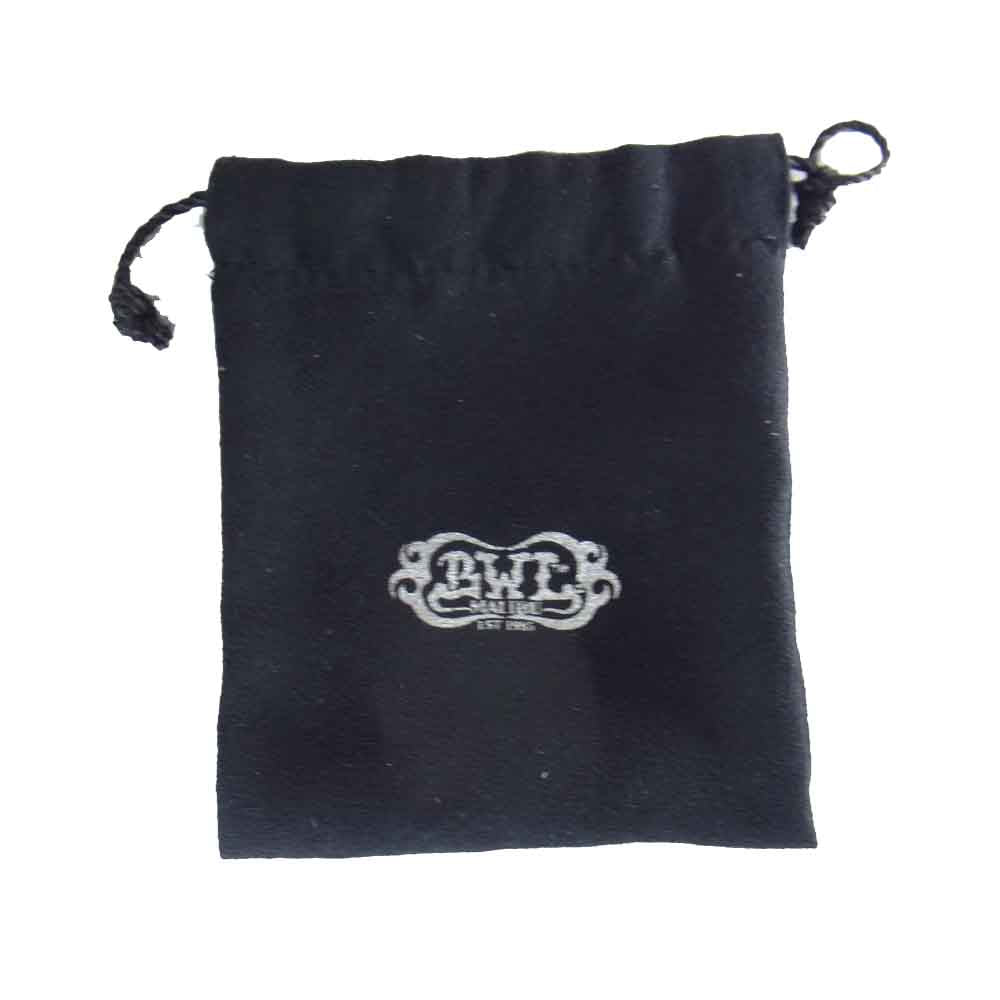BILL WALL LEATHER ビルウォールレザー 18Kゴールドサダー ヒンジド ウェーブ バングル ブレスレット シルバー系【中古】