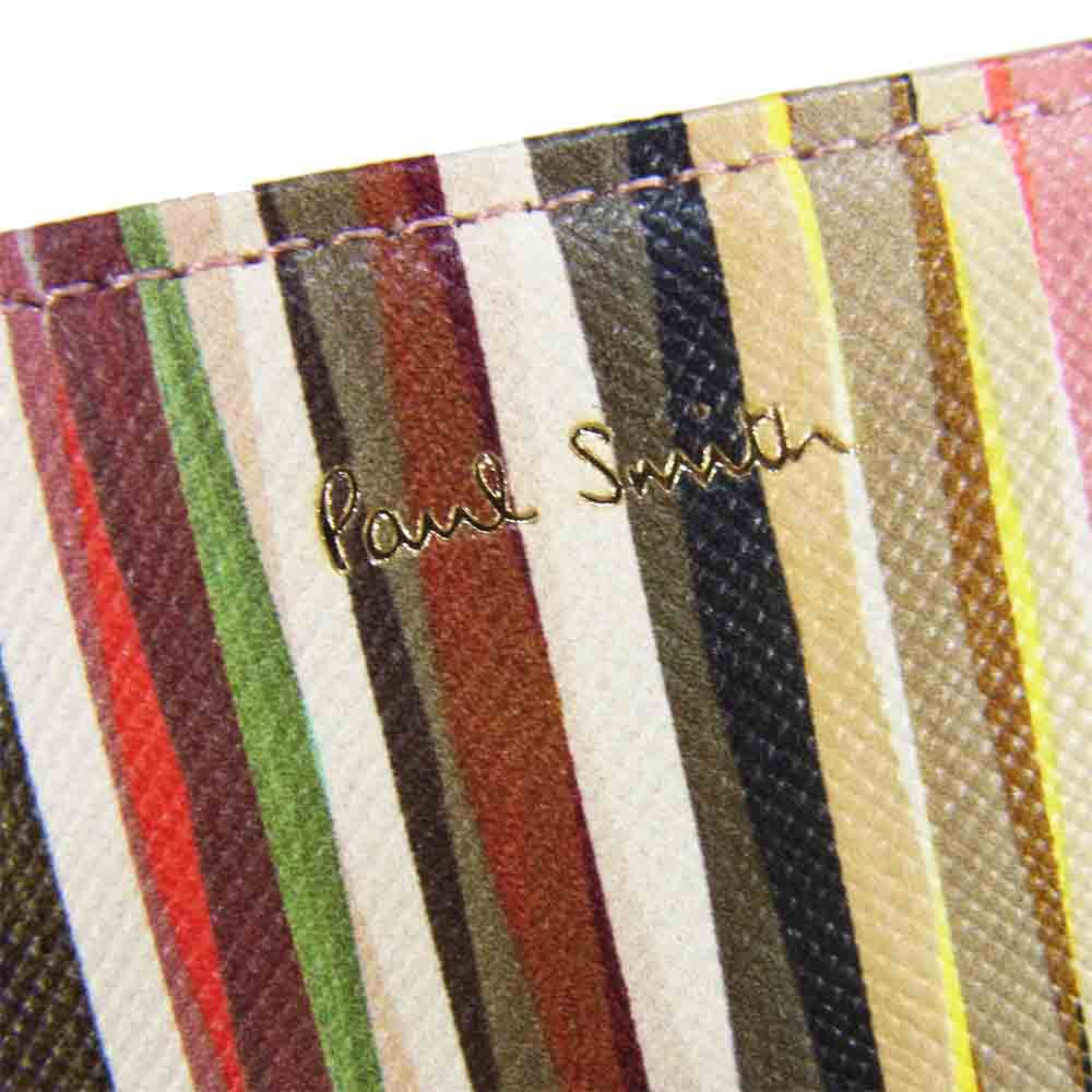 Paul Smith ポール・スミス PWD370  パスケース マルチカラー系【新古品】【未使用】【中古】